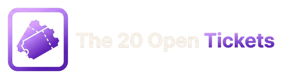 The 20 Open Tickets